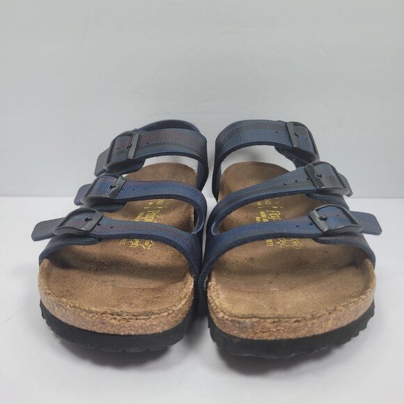 Birkenstock Papillio Ellice 3 Unisex Blue Strap Sandal US Size Wo's 6 Men's 4 - Picture 3 of 11